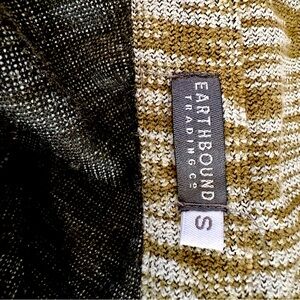 EARTHBOUND long sleeve button down top. Never worn